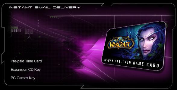 World of WarCraft 60 Day Time Card [EU]